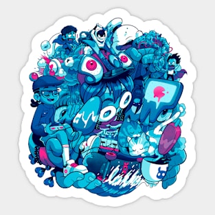 Pop Culture Lover Sticker